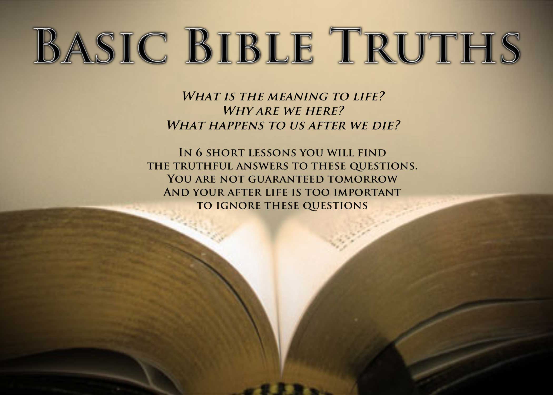 What Is Truth In The Bible Pdf